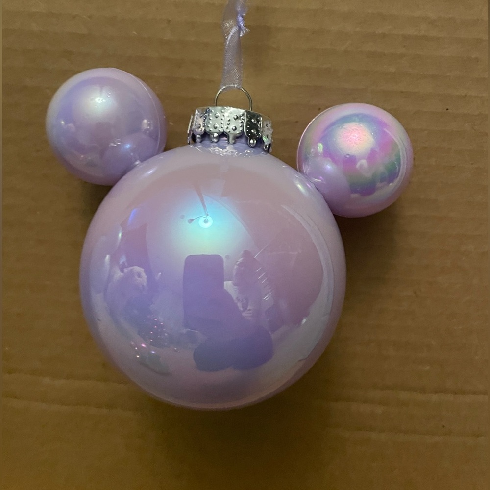 Handmade Mickey Head Ornaments